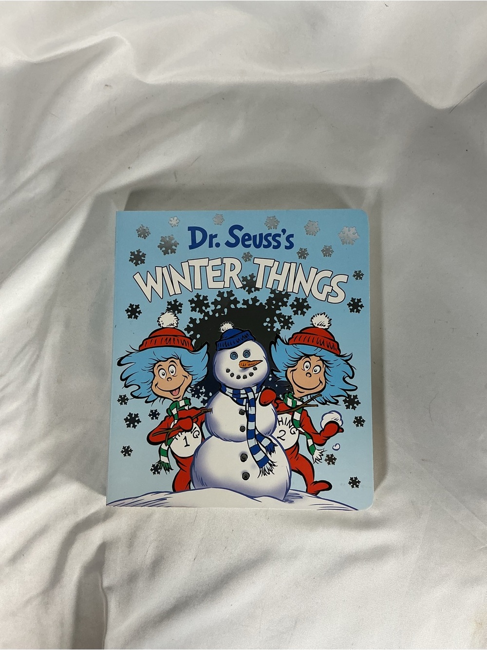 Dr. Seuss Winter Things Board Book - Light Blue, Red, White, Blue